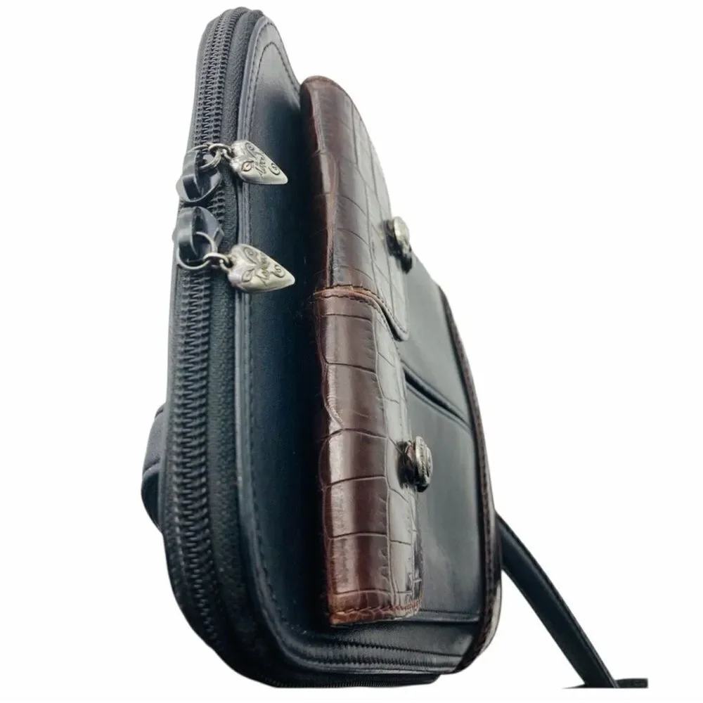 Brighton One World Genuine Leather Crossbody Bag